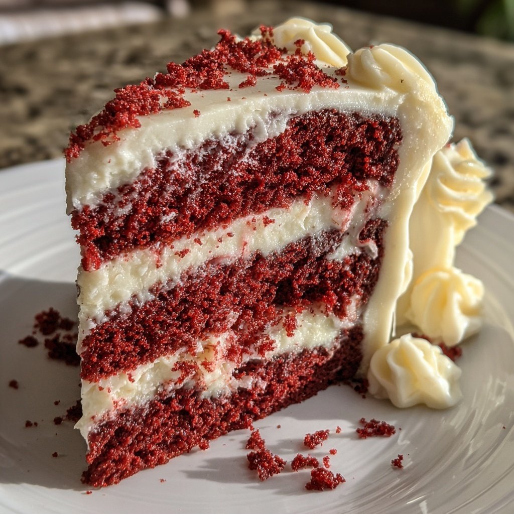 Red Velvet Cake for Valentine’s Day