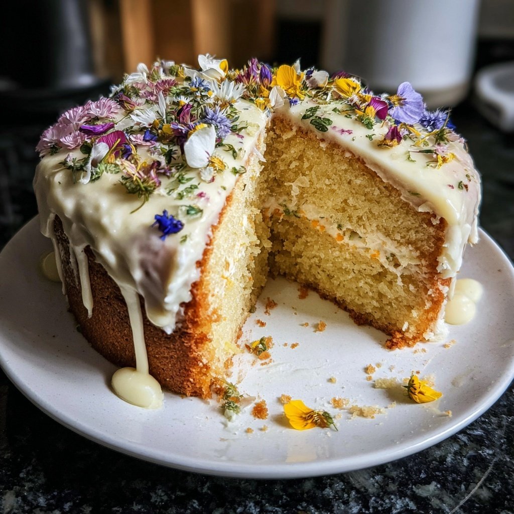 Mini Heart Cake with Vanilla Sponge