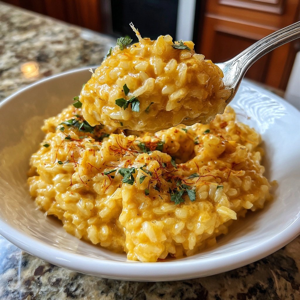 Saffron Risotto for Special Occasions