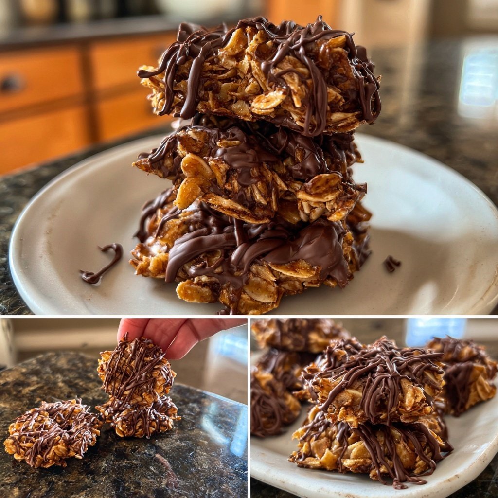 Valentines Snacks Chocolate Coconut Clusters