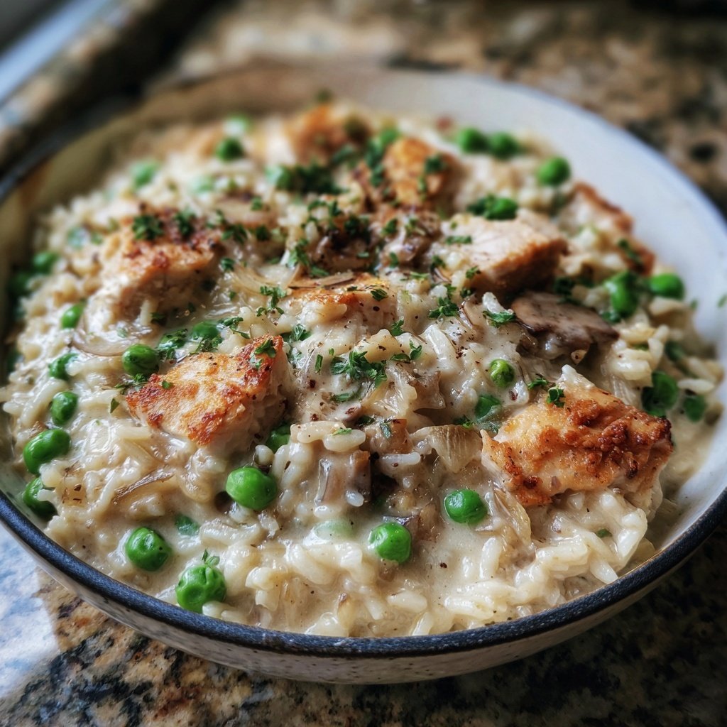 Creamy One Pot Chicken And Rice