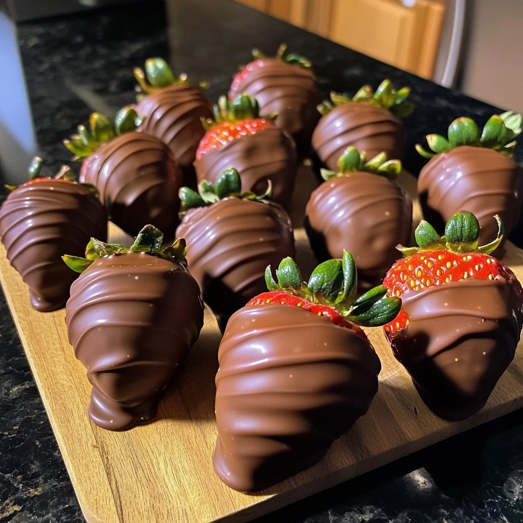 Chocolate Covered Strawberries Recipe