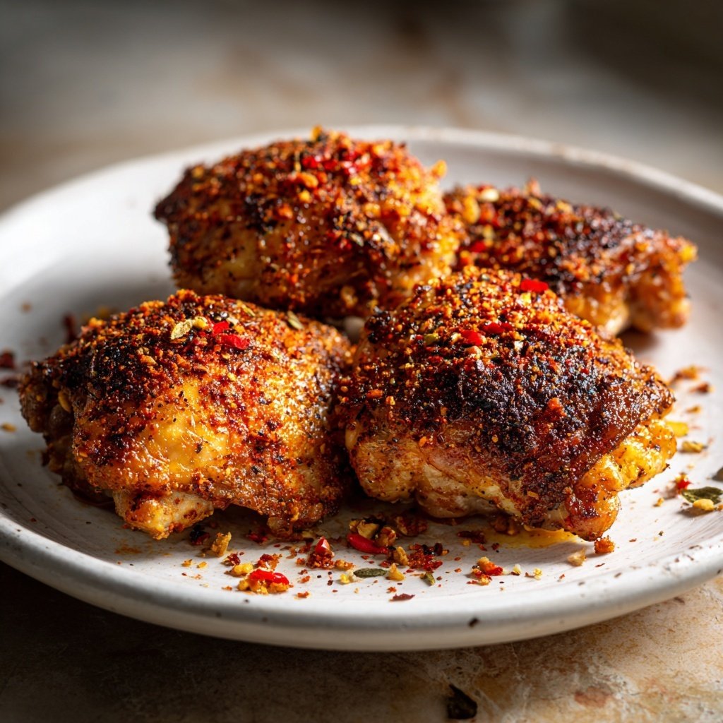 Baked Chicken Thighs With Paprika