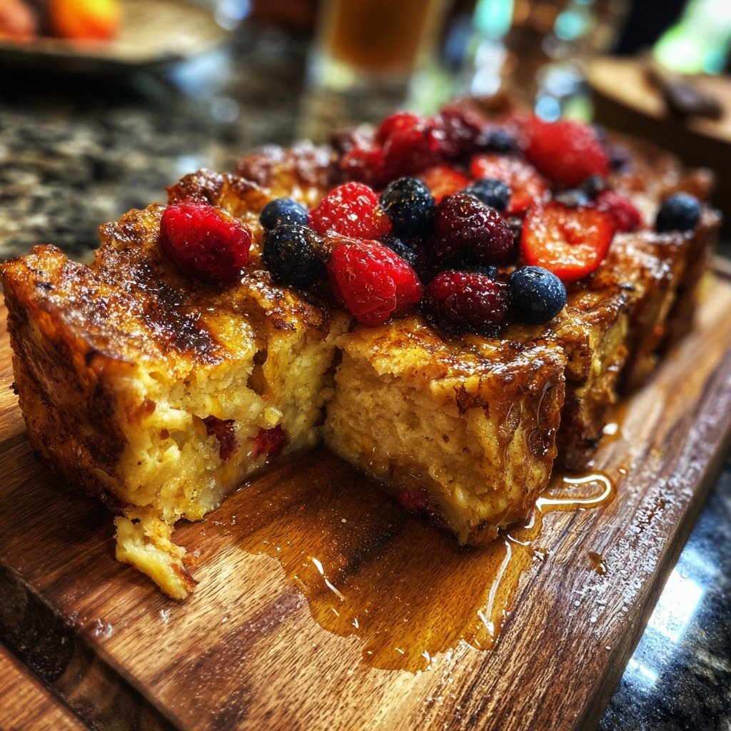 Baked French Toast For A Crowd