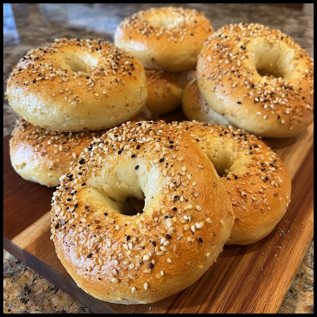 High Protein Bagels No Yeast