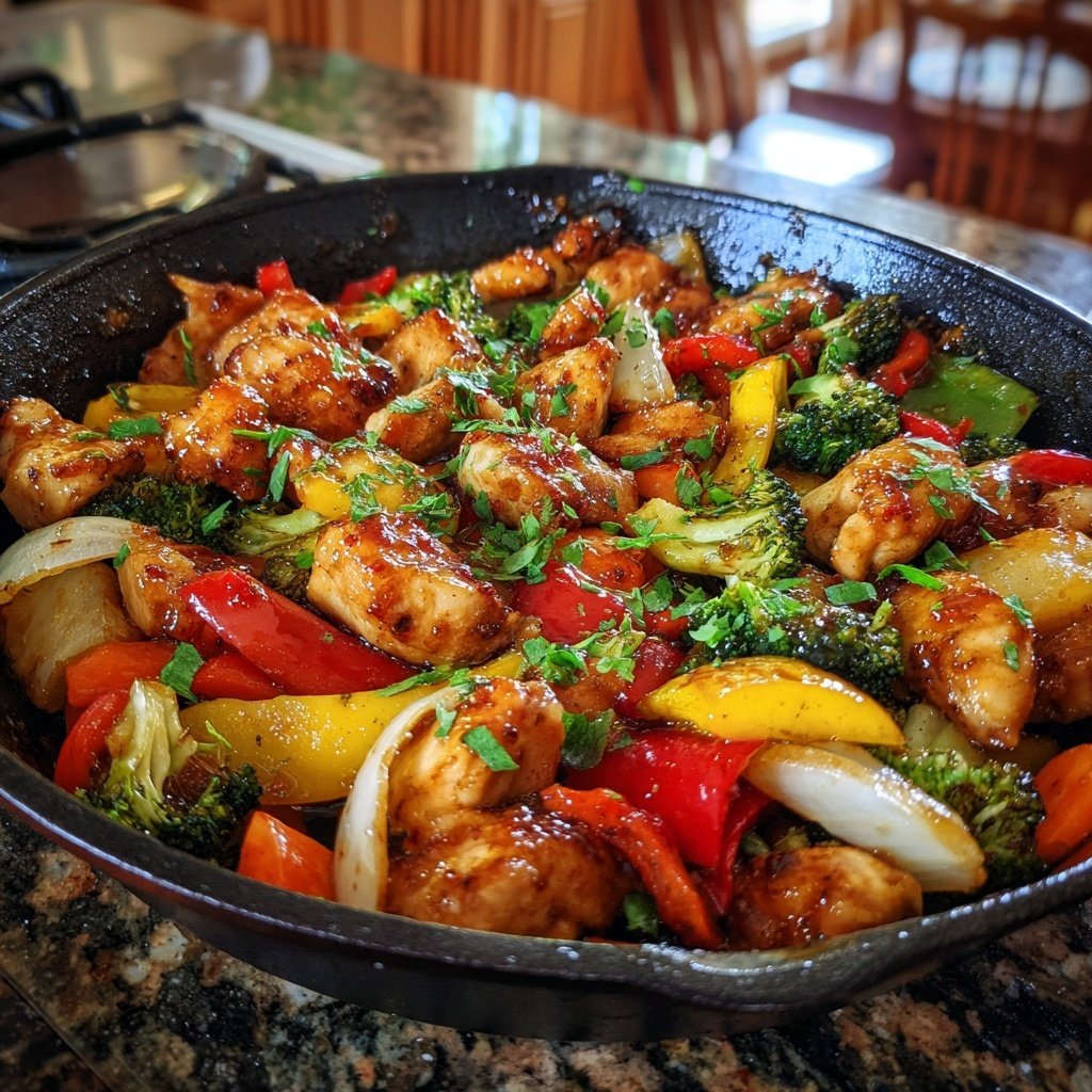 One Pan Easy Healthy Dinner Chicken